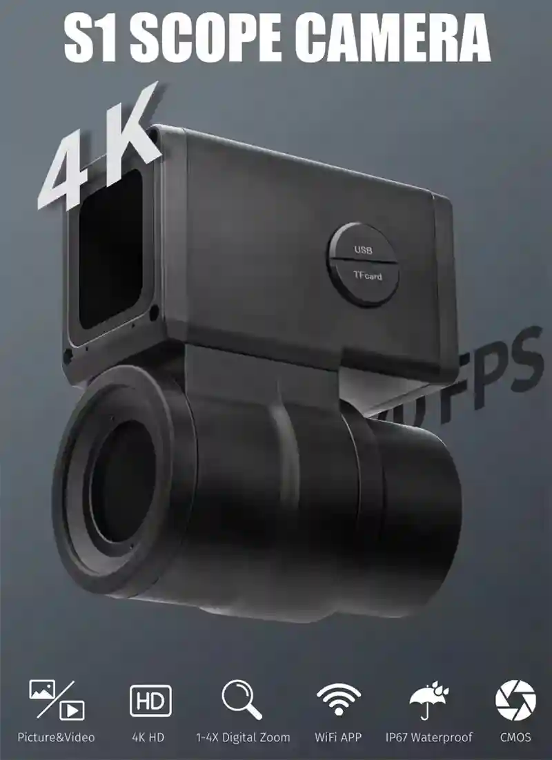 DVC45 Scope Camera | Turnkey OEM Solution for Tactical Brands DVC45 scope camera features and sales points show