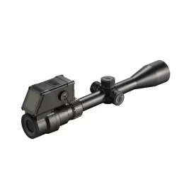 DVC52 Refile scope camera mounted onto the eyepiece of a traditional hunting rifle scope